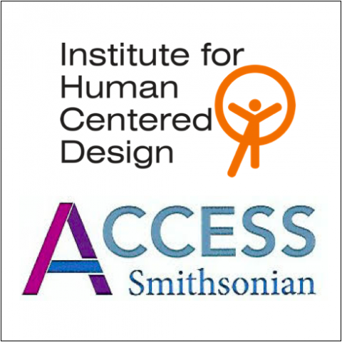 IHCD logo at the top; Access Smithsonian Logo below it